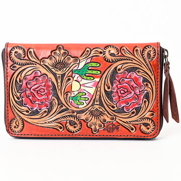 American Darling Clutch Hand Tooled Genuine Leather Western Women Bag Handbag Purse | Purses for Cute